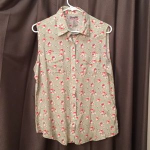 Wrangler sleeveless shirt